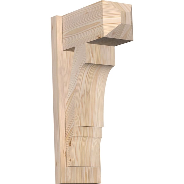 Ekena Millwork Balboa Craftsman Smooth Outlooker, Douglas Fir, 7 1/2"W x 14"D x 26"H OUT08X14X26BOA04SDF - main